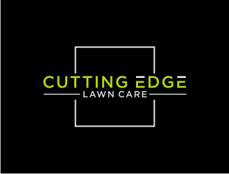 Cutting Edge Lawn Care logo design by johana