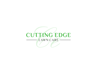 Cutting Edge Lawn Care logo design by haidar