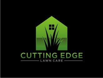Cutting Edge Lawn Care logo design by sabyan