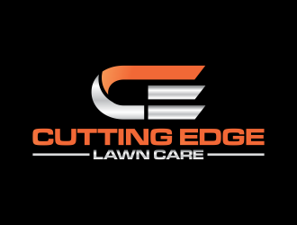 Cutting Edge Lawn Care logo design by hopee