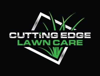 Cutting Edge Lawn Care logo design by moomoo