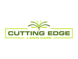 Cutting Edge Lawn Care logo design by p0peye