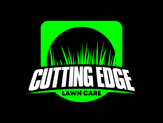 Cutting Edge Lawn Care logo design by ekitessar
