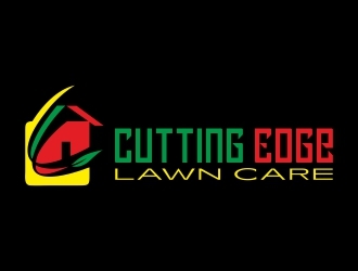 Cutting Edge Lawn Care logo design by adwebicon