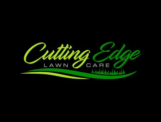 Cutting Edge Lawn Care logo design by daywalker