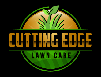 Cutting Edge Lawn Care logo design by akilis13