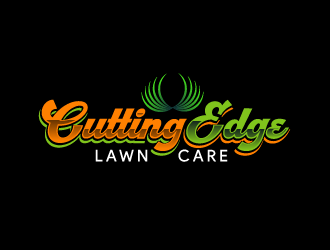 Cutting Edge Lawn Care logo design by axel182