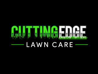 Cutting Edge Lawn Care logo design by axel182