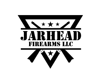 Jarhead Firearms LLC logo design by MarkindDesign