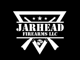 Jarhead Firearms LLC logo design by MarkindDesign
