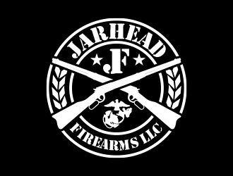 Jarhead Firearms LLC logo design by MarkindDesign