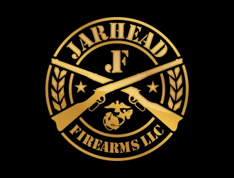 Jarhead Firearms LLC logo design by MarkindDesign