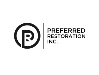 Preferred Restoration, Inc. logo design by aura