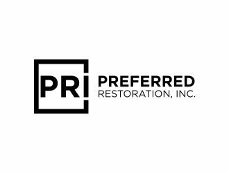Preferred Restoration, Inc. logo design by agus