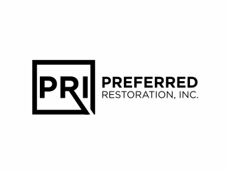 Preferred Restoration, Inc. logo design by agus