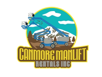 Canmore Manlift Rentals Inc logo design by Shailesh