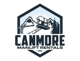 Canmore Manlift Rentals Inc logo design by daywalker