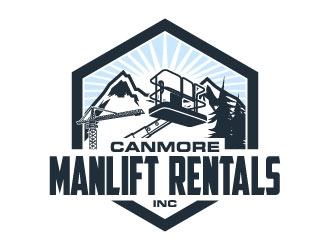 Canmore Manlift Rentals Inc logo design by daywalker