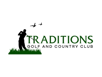 Traditions Golf and Country Club logo design by karjen