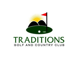 Traditions Golf and Country Club logo design by karjen