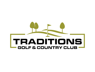 Traditions Golf and Country Club logo design by Gwerth
