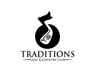 Traditions Golf and Country Club logo design by Gwerth