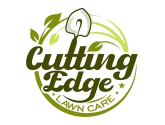 Cutting Edge Lawn Care logo design by DreamLogoDesign