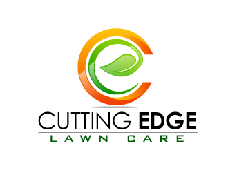 Cutting Edge Lawn Care logo design by THOR_