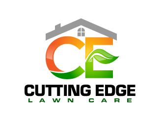 Cutting Edge Lawn Care logo design by THOR_