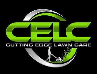 Cutting Edge Lawn Care logo design by maze