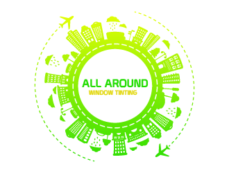 All Around Window Tinting  logo design by czars