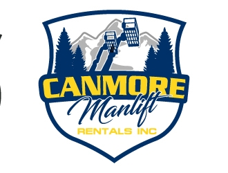 Canmore Manlift Rentals Inc logo design by MUSANG