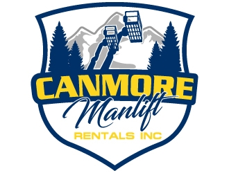 Canmore Manlift Rentals Inc logo design by MUSANG