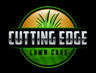 Cutting Edge Lawn Care logo design by akilis13
