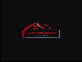 Cutting Edge Lawn Care logo design by EkoBooM