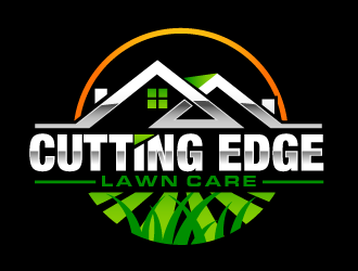 Cutting Edge Lawn Care logo design by THOR_