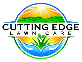 Cutting Edge Lawn Care logo design by Bambhole