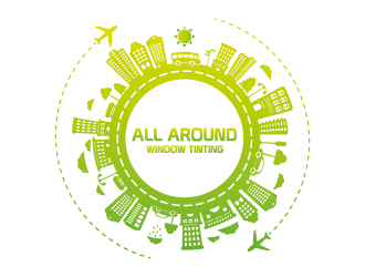 All Around Window Tinting  logo design by czars