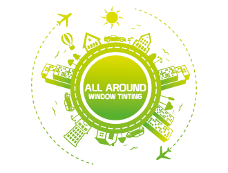All Around Window Tinting  logo design by czars