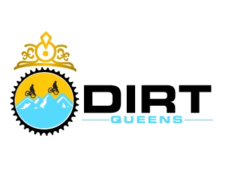 Dirt Queens logo design by AamirKhan