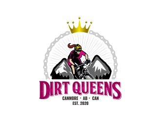 Dirt Queens logo design by mrdesign