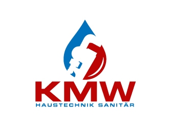 KMW Haustechnik Sanitär logo design by AamirKhan