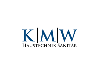 KMW Haustechnik Sanitär logo design by muda_belia