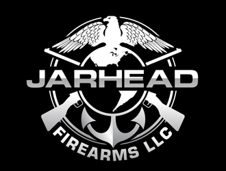 Jarhead Firearms LLC logo design by DreamLogoDesign