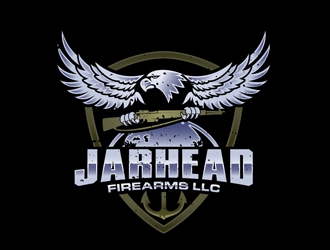 Jarhead Firearms LLC logo design by DreamLogoDesign