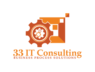 33 IT Consulting logo design by nona