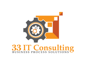 33 IT Consulting logo design by nona