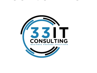 33 IT Consulting logo design by Erasedink