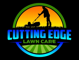 Cutting Edge Lawn Care logo design by jaize