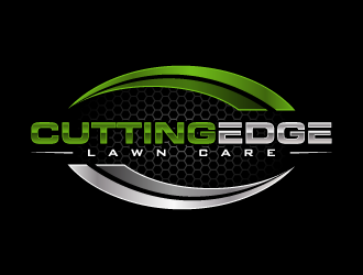 Cutting Edge Lawn Care logo design by pencilhand
